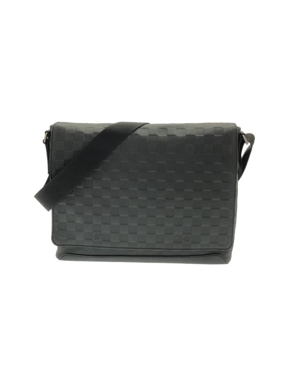 Louis Vuitton Damier Infini District MM Shoulder Bag